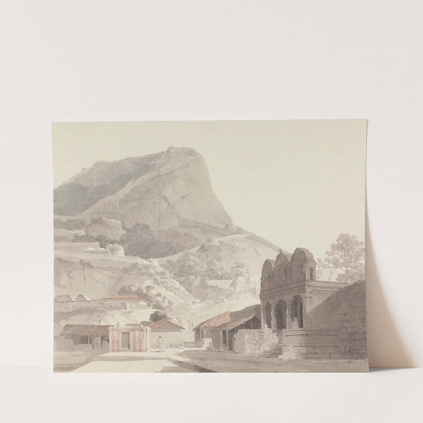 Sankrydroog, Madras (1792) by William Daniell