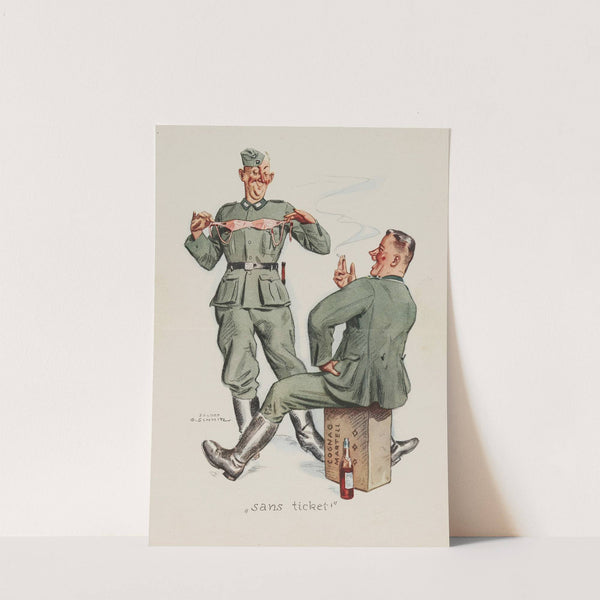 Sans ticket (1940-1944) by Gefreiter G. Schmitz