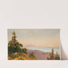Santa Cruz Mts., Monterey Bay, Pacific Ocean (1874) by John Ross Key