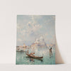 Santa Maria della Salute from the Grand Canal by Franz Richard Unterberger