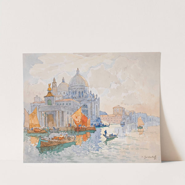 Santa Maria Della Salute, Venice by Konstantin Ivanovich Gorbatov