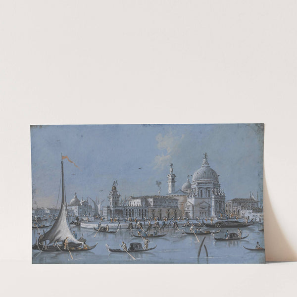 Santa Maria Della Salute, Venice And The Punta Della Dogana by Giacomo Guardi