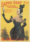 Sapho soap gives a clear and healthy complexion… Ed. Pinaud. Paris (1895-1900)