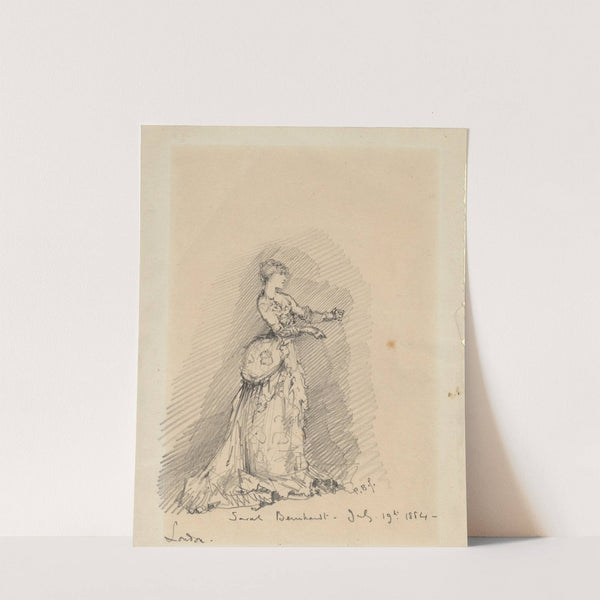 Sarah Bernhardt by Sir Philip Burne-Jones