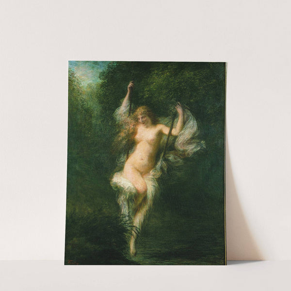 Sarah la bañista by Henri Fantin-Latour