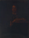 Sarah Leaning on a Bannister (ca. 1840)