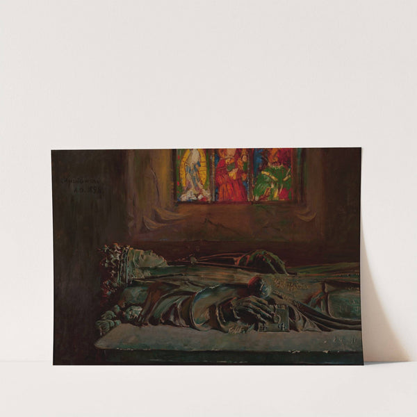 Sarcophagus of Queen Jadwiga (1898) by Leon Wyczółkowski
