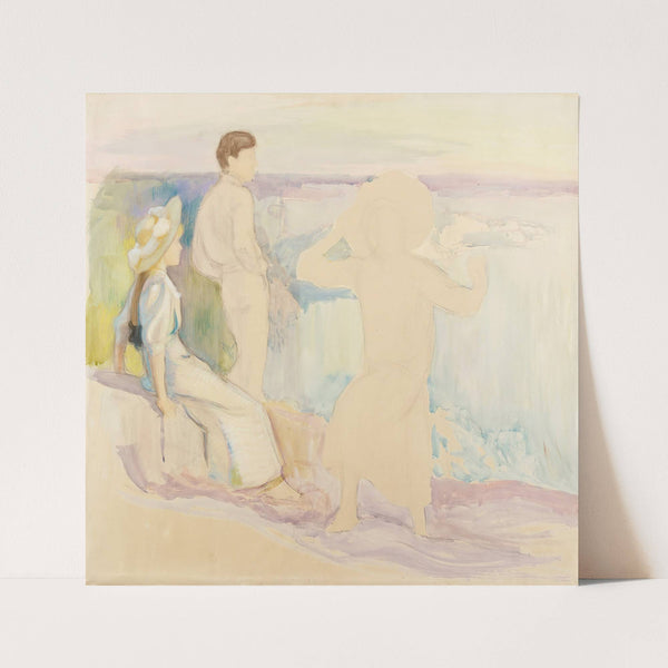 Sarvikallio, luonnos (1910 - 1912) by Eero Järnefelt