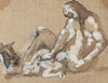 Satan et un adorateur (Serpent)