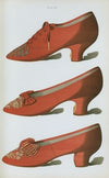 Satin Oxford shoe, embroidered in steel beads in a floral pattern