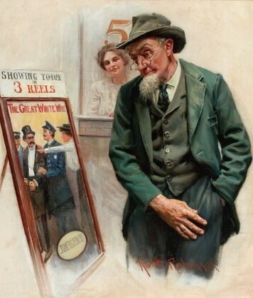 Saturday Evening Post cover, May 17