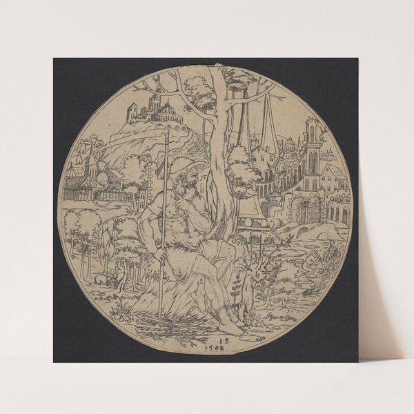 Saturn (1582) by Jonas Silber