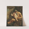 Saturn Devouring his Child by Giulia Lama