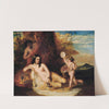 Satyr spying on a reclining nymph by William Etty