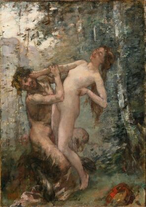 Satyre Et Baccante