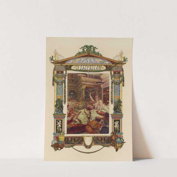 Satyricon de Pétrone (1910) by Georges Antoine Rochegrosse