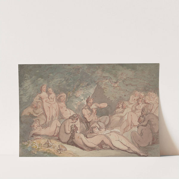 Satyrs and nymphs by Thomas Rowlandson