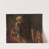 Saul and David by Rembrandt van Rijn