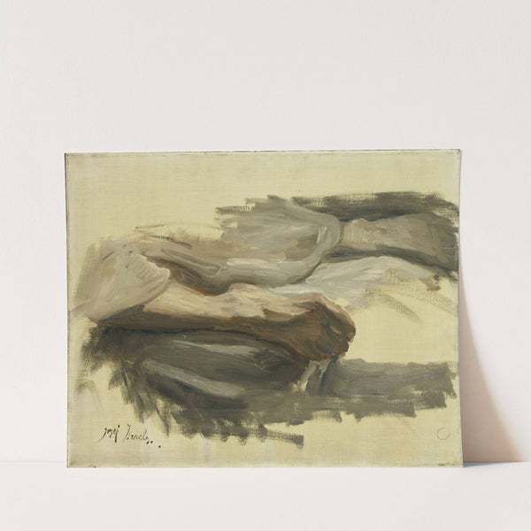 Saul&#039;s Legs by Jozef Israëls