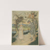 Sauntering along in the twilight by Arthur Rackham
