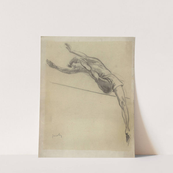 Sauteur passant la barre (1930s) by Jean Jacoby