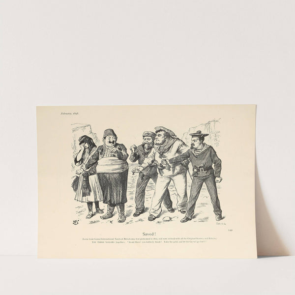 Saved! by Sir John Tenniel
