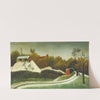 Sawmill, Outskirts of Paris (c. 1893-95) by Henri Rousseau