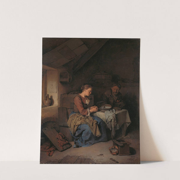Saying Grace by Cornelis Pietersz. Bega