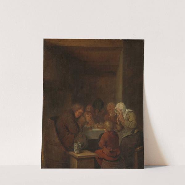 Saying Grace by Jan Miense Molenaer