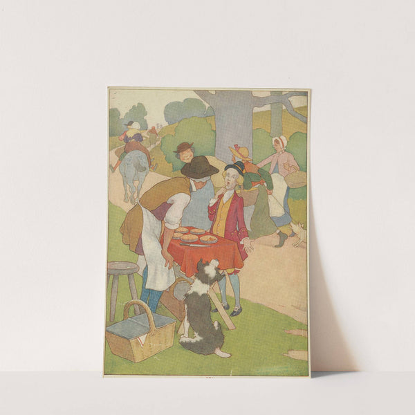 Says the pieman to Simple Simon, ‘Show me first your penny’ (1919) by Elmer Boyd Smith