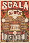 Scala… Ciel ouvert. Salle éclairée à la lumière électrique (1879)