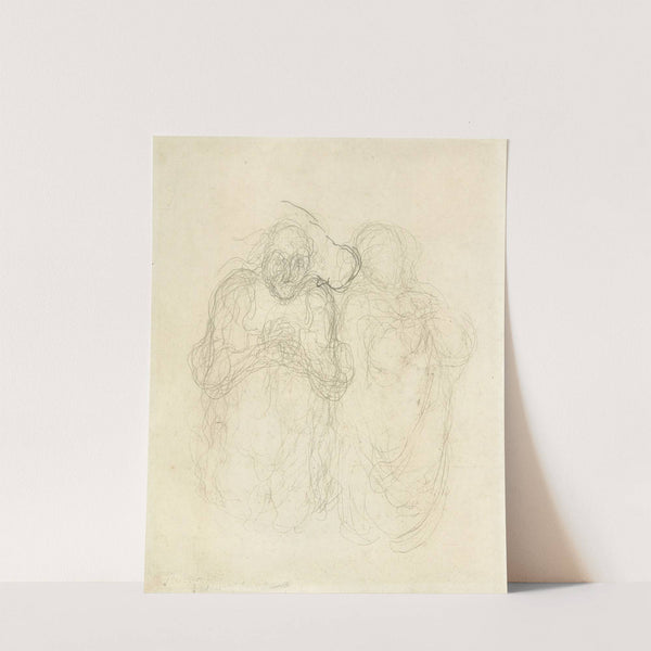 Scapin et Géronte (Circa 1860–1865) by Honoré Daumier