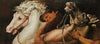 Scared horses, after Raffaello