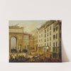 Scène de combat à la porte Saint-Martin, le 28 juillet 1830. by Anonymous