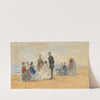 Scène de plage (1866) by Eugène Boudin