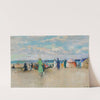 Scene De Plage, Trouville by Paul-Elie Gernez