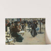 Scène de rue, dit aussi Terrasse d&#039;un café by Louis Abel-Truchet