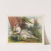 Scène des fleurs; Mlle. Taglioni (1845) by Achille Devéria