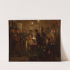 Scene from a beer-house or a tavern by Georg David Salomon Knorr