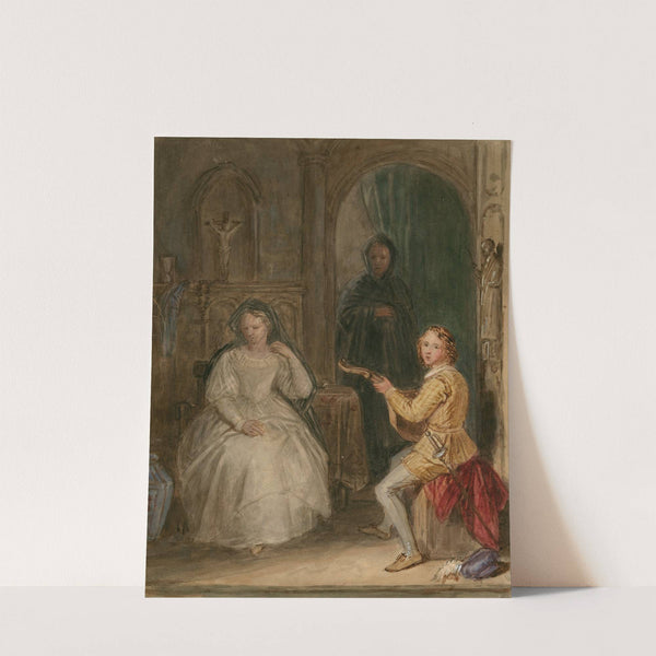 Scene from Measure for measure – act 4, scene 1 2 by John Massey Wright