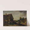 Scene from rural life by Christian Wilhelm Ernst Dietrich
