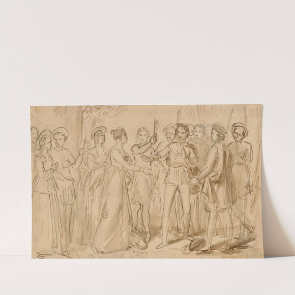 Scene from Shakespeare by John Massey Wright