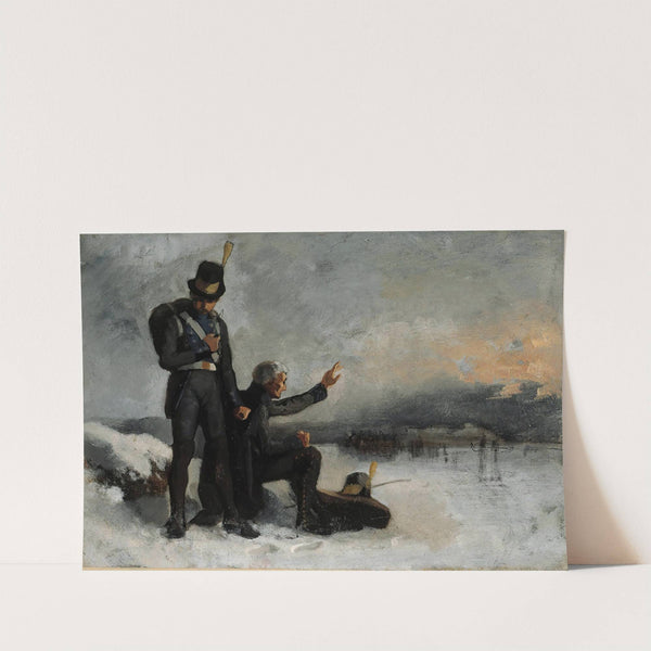 Scene From The Finnish War (1874) by Albert Edelfelt