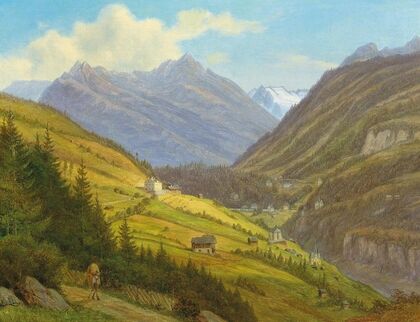 Scene from the Gasteinertal