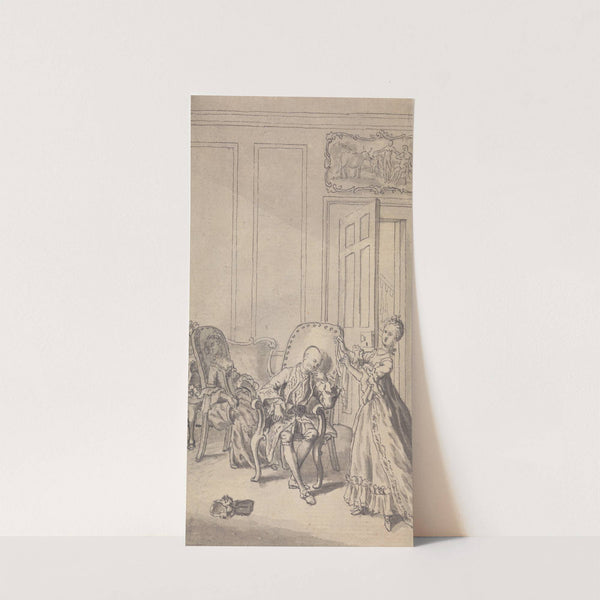 Scene from the play, &#039;The Careless Husband&#039; by Isaac Taylor