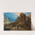 Scène galante dans des ruines romaines avec le temple de Vesta by Louis de Caullery