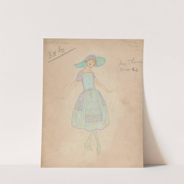 Scene I-Group-Miss Thomas by Helen Marguerite O&#039;Kane