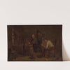 Scene in a tavern by Mattheus van Helmont
