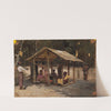 Scene in an Arab village by Jean Lulvès