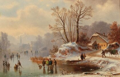 Scene near Uffing on the Staffelsee